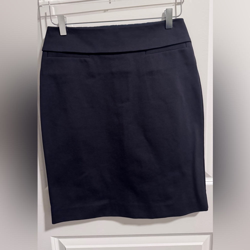Tory Burch Navy Skirt.  Size Small